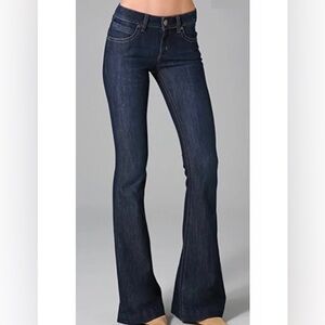 DL1961 "Joy" Super High Rise Flare Jeans Dark